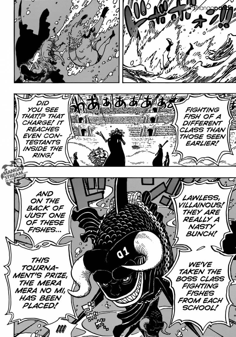 One Piece - Chapter 736 : Chief Executive Diamante