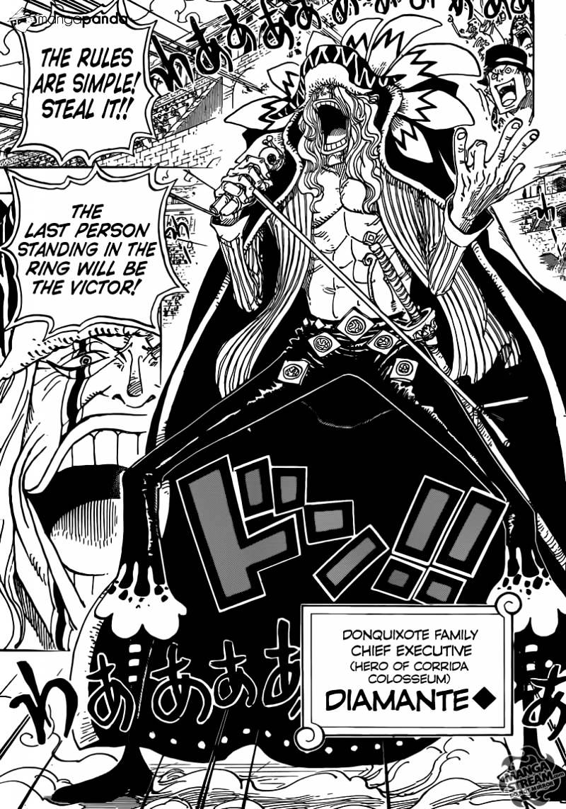 One Piece - Chapter 736 : Chief Executive Diamante