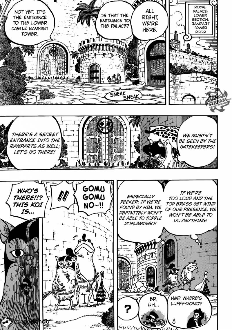 One Piece - Chapter 736 : Chief Executive Diamante