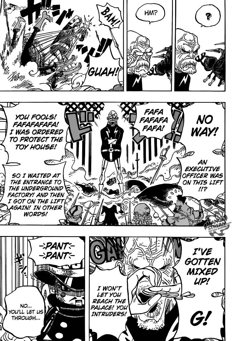 One Piece - Chapter 736 : Chief Executive Diamante