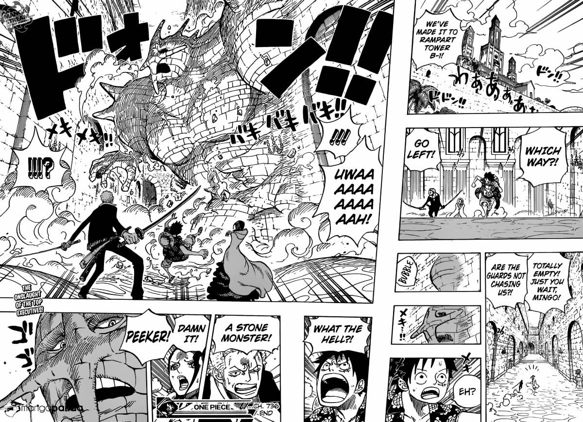 One Piece - Chapter 736 : Chief Executive Diamante