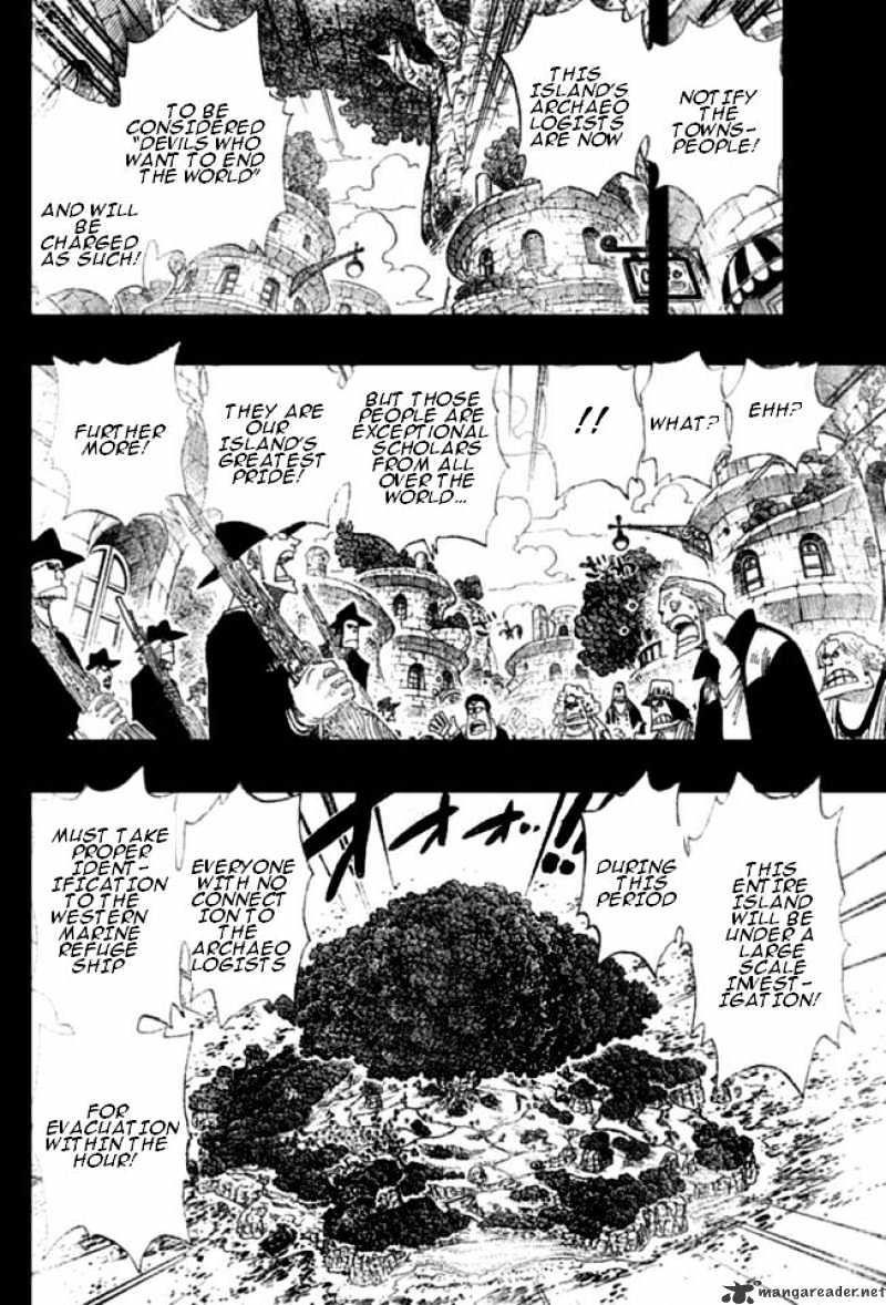 One Piece - Chapter 394 : Ohara S Demons