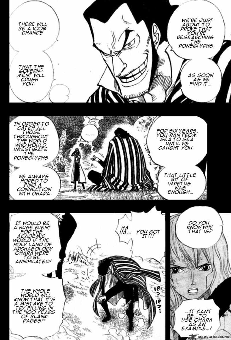 One Piece - Chapter 394 : Ohara S Demons