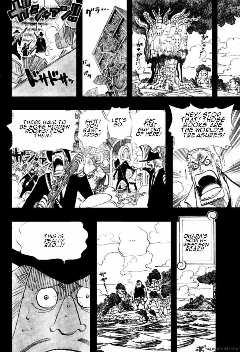 One Piece - Chapter 394 : Ohara S Demons