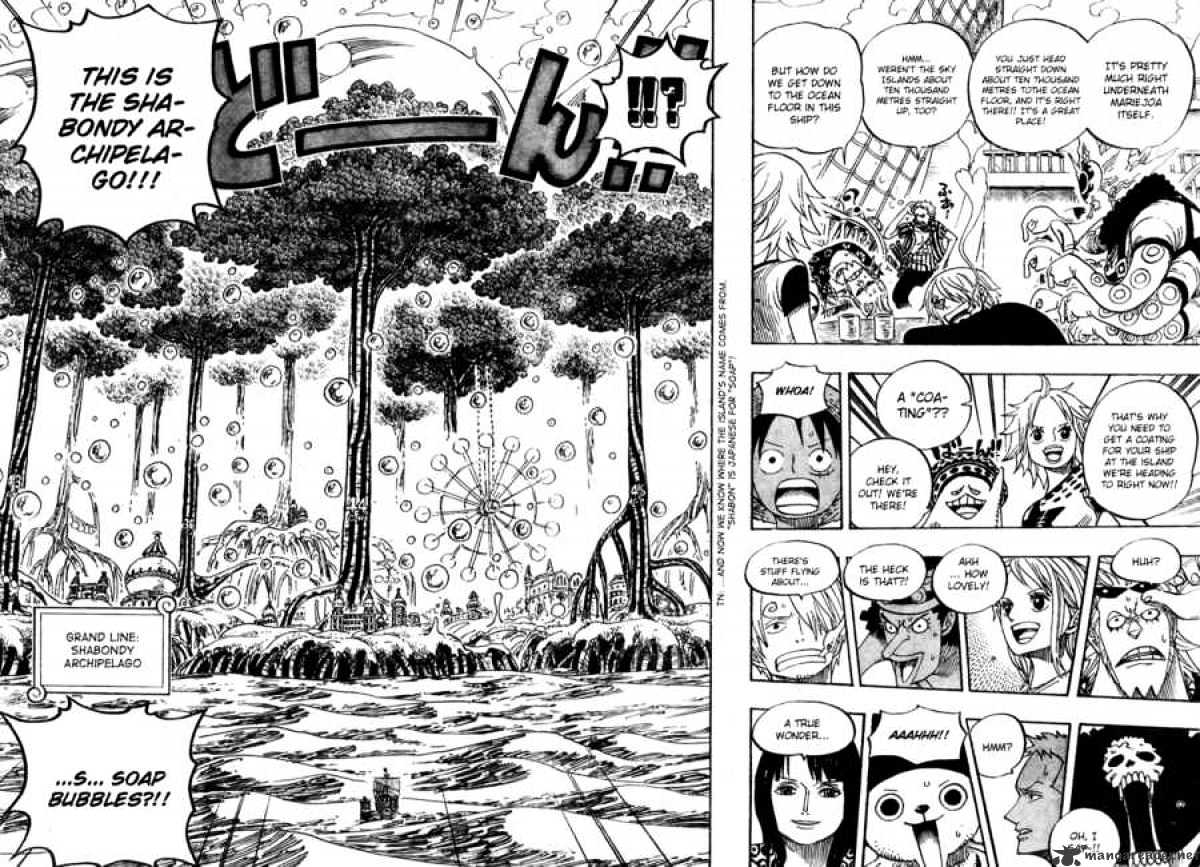 One Piece - Chapter 496 : Yarukiman Mangroove