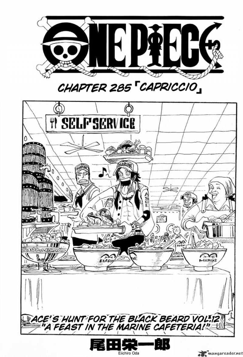 One Piece - Chapter 285 : Capriccio