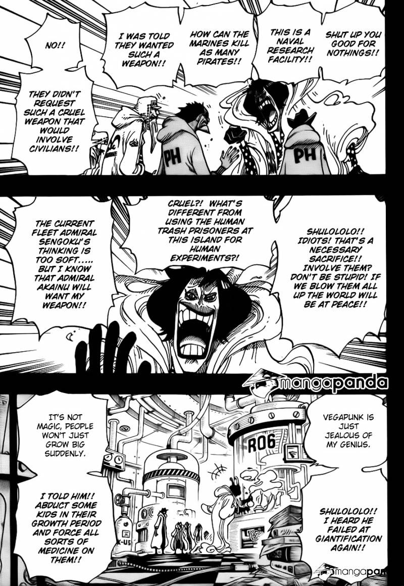 One Piece - Chapter 684 : Stop It, Vegapunk