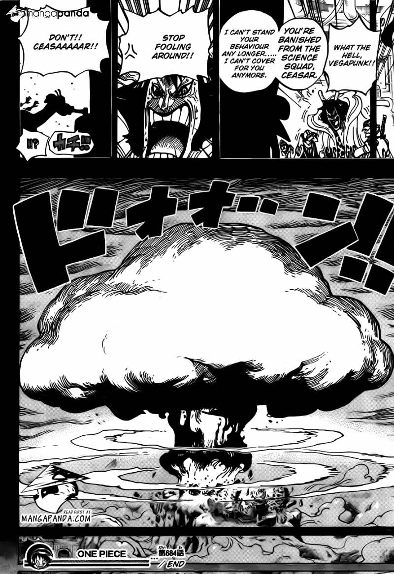 One Piece - Chapter 684 : Stop It, Vegapunk