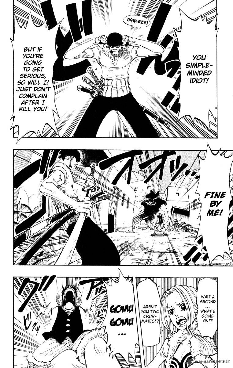 One Piece - Chapter 112 : Luffy Vs Zoro