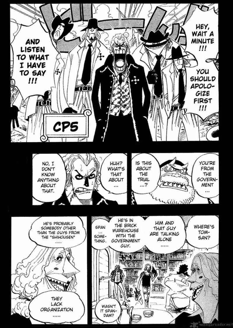 One Piece - Chapter 355 : Spandam