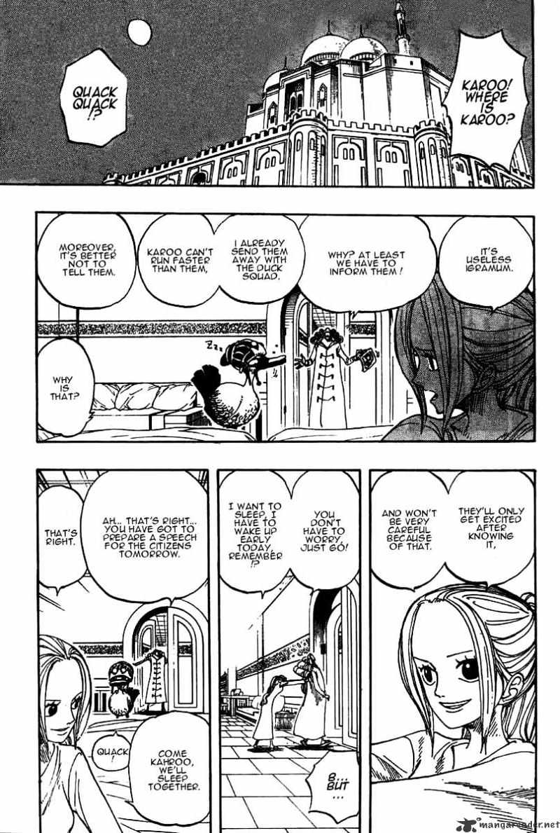 One Piece - Chapter 214 : The Plan To Escape From The Sand Kingdom