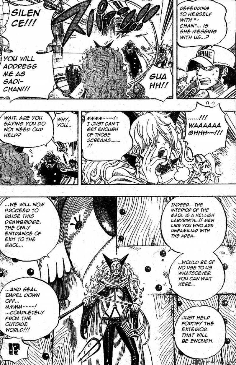 One Piece - Chapter 531 : Level Three, The Starvation Hell