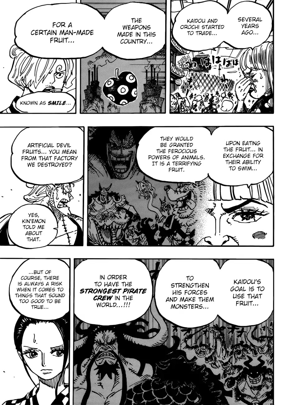 One Piece - Chapter 943: Smile