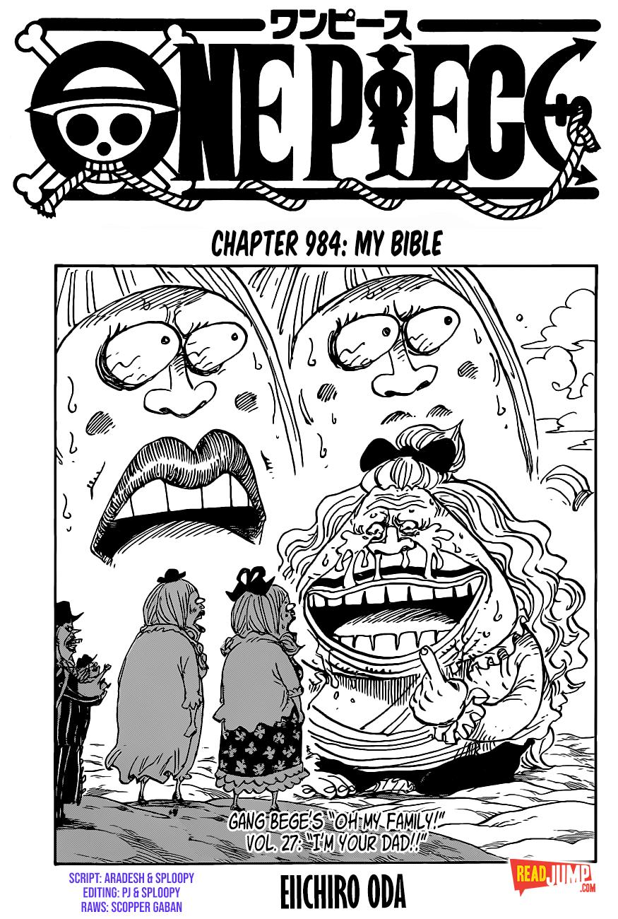 One Piece - Chapter 984