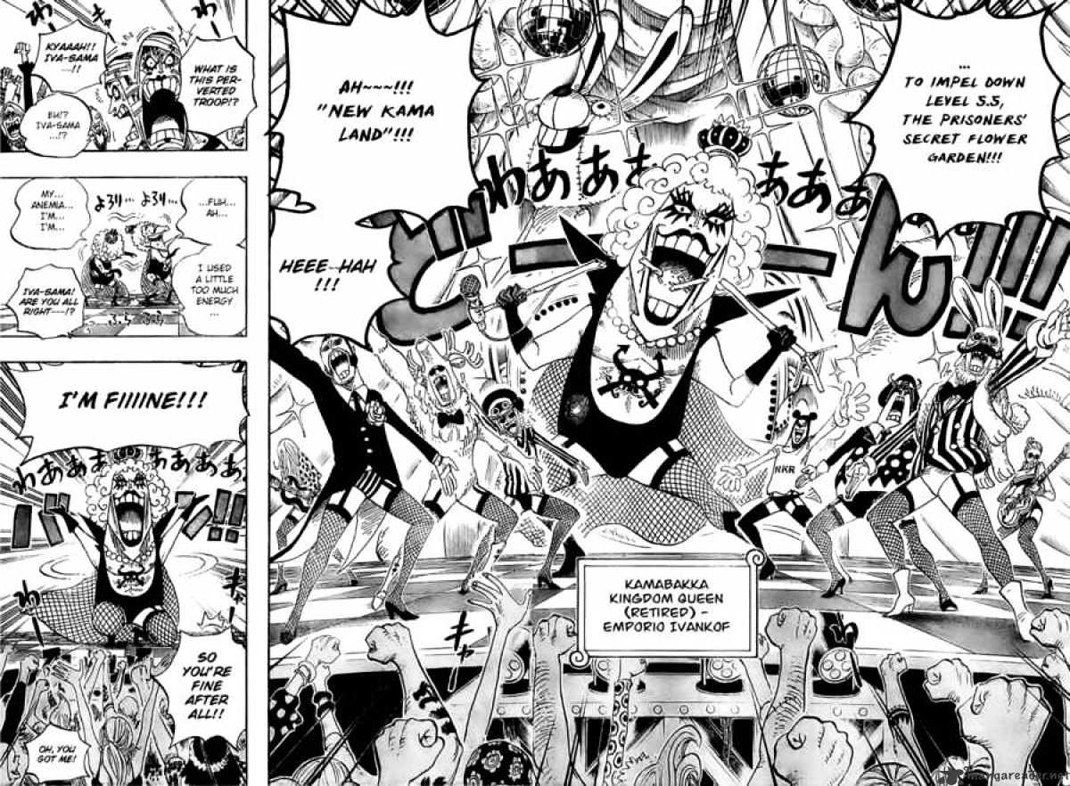 One Piece - Chapter 537 : Okama In Hell