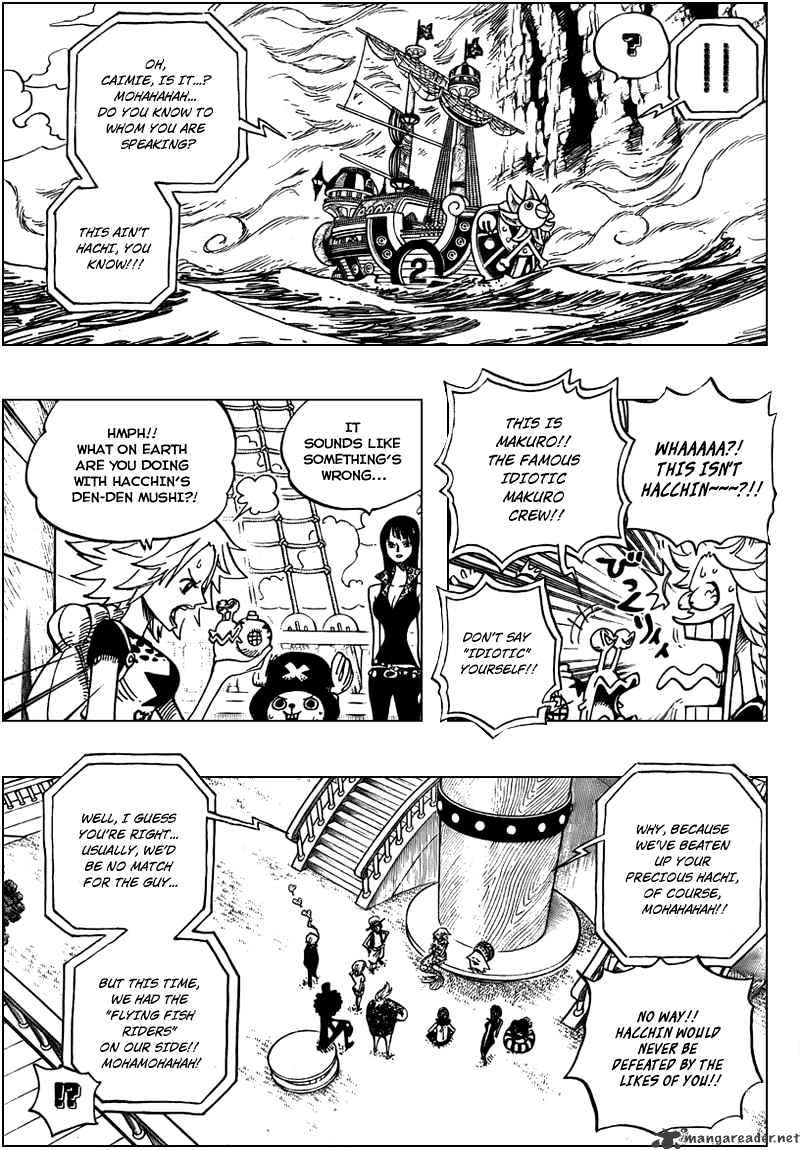 One Piece - Chapter 491 : Flying Fish Riders