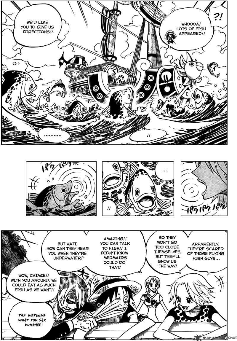 One Piece - Chapter 491 : Flying Fish Riders