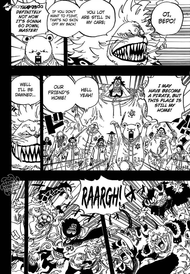 One Piece - Chapter 810 : The Curly Hat Pirates Arrive