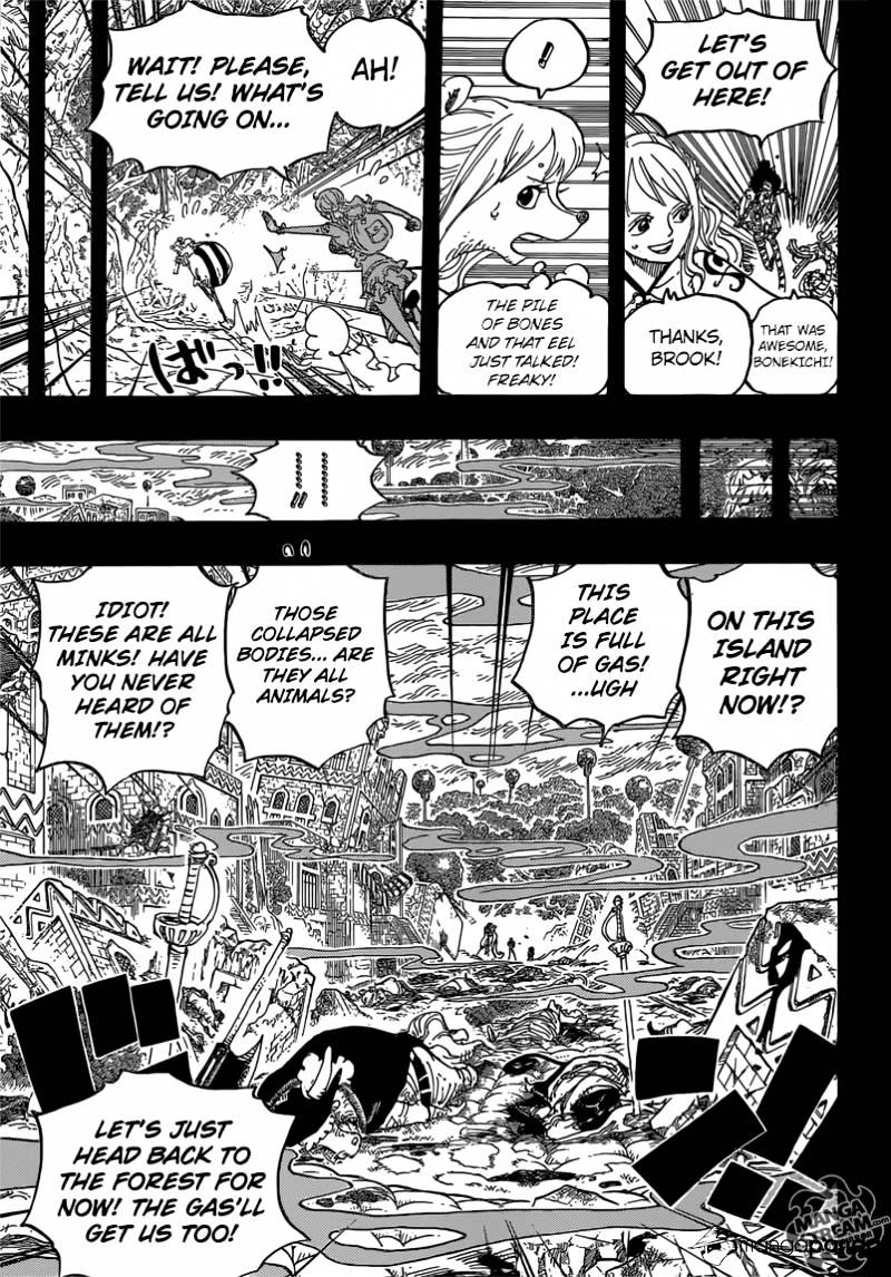 One Piece - Chapter 810 : The Curly Hat Pirates Arrive