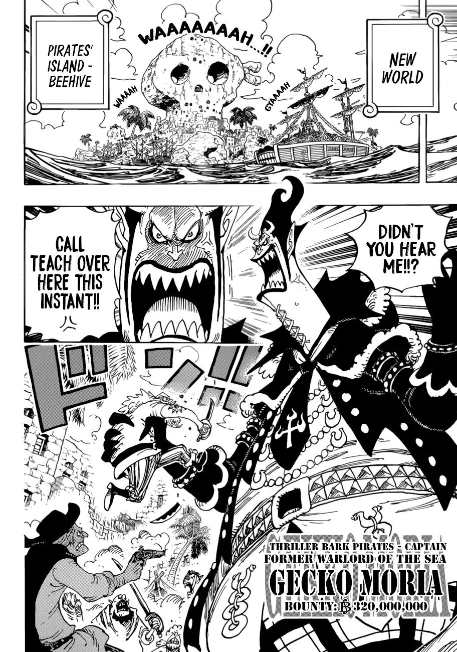 One Piece - Chapter 925: The Blank