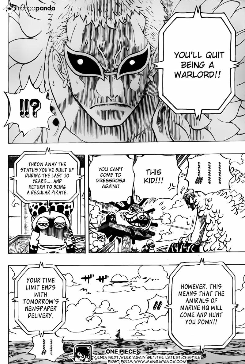 One Piece - Chapter 697 : Transaction