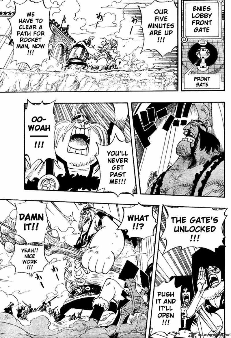 One Piece - Chapter 380 : The Train S Arrival At Enies Lobby Main Land