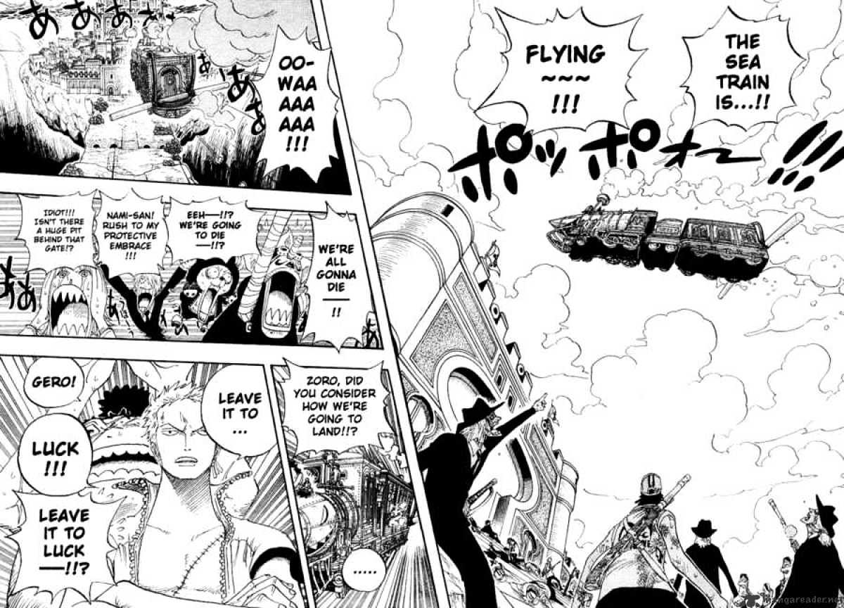 One Piece - Chapter 380 : The Train S Arrival At Enies Lobby Main Land