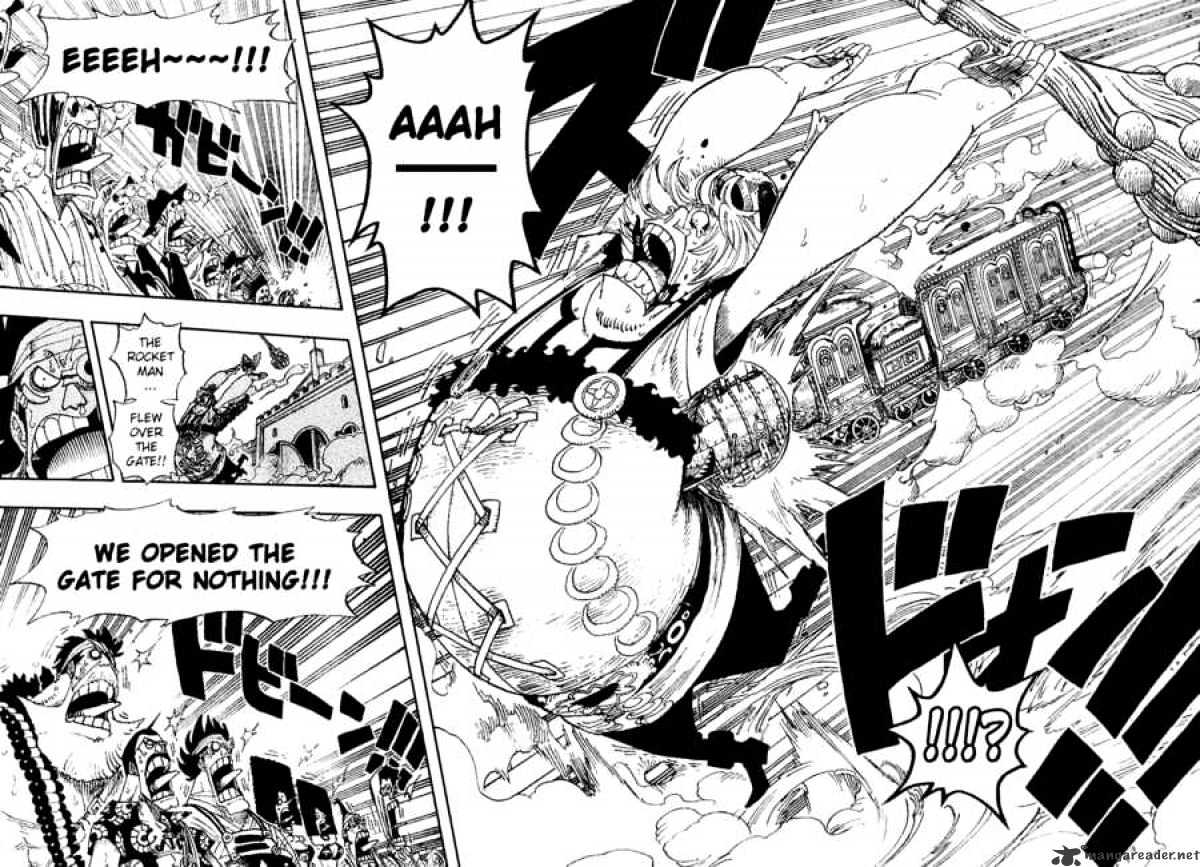 One Piece - Chapter 380 : The Train S Arrival At Enies Lobby Main Land