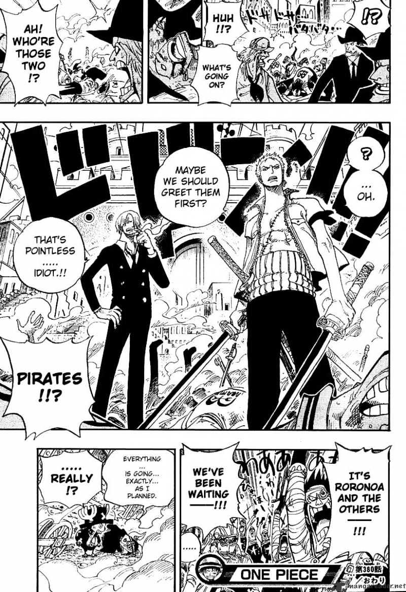 One Piece - Chapter 380 : The Train S Arrival At Enies Lobby Main Land