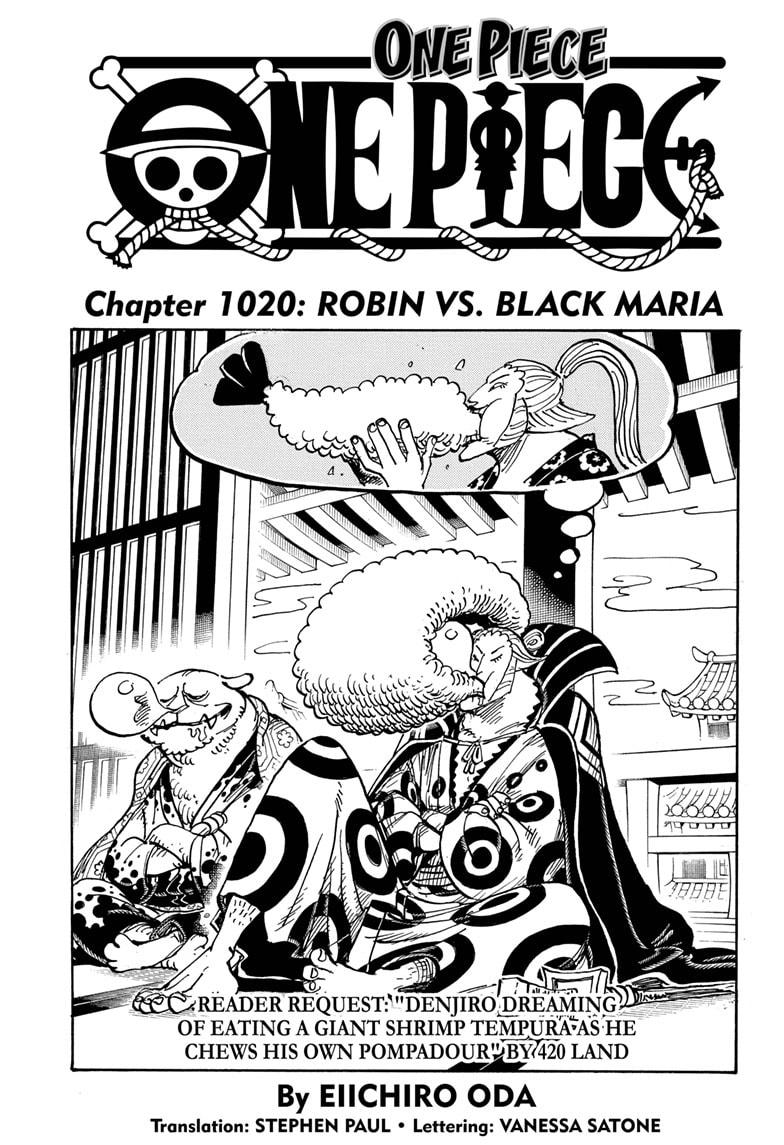 One Piece - Chapter 1020