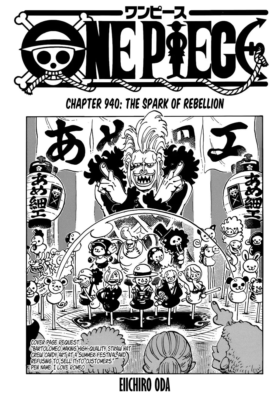 One Piece - Chapter 940: The Spark Of Rebellion