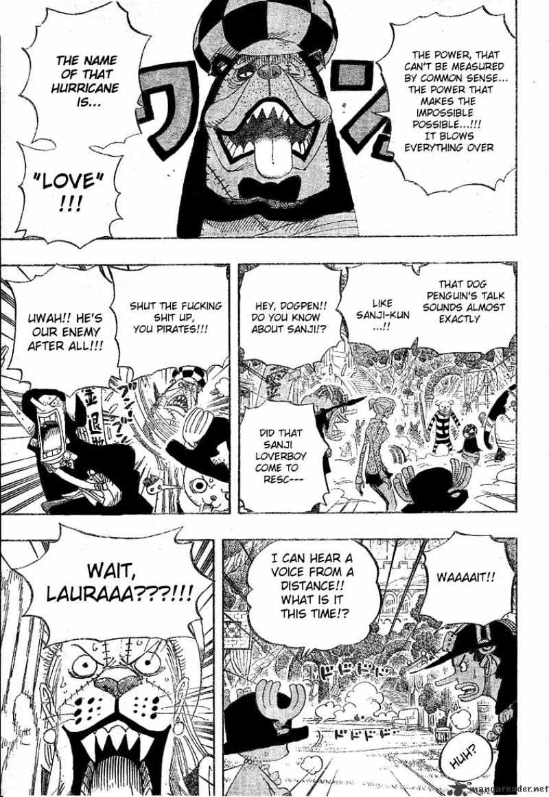 One Piece - Chapter 453 : Cloudy With A Small Chance Of Bone