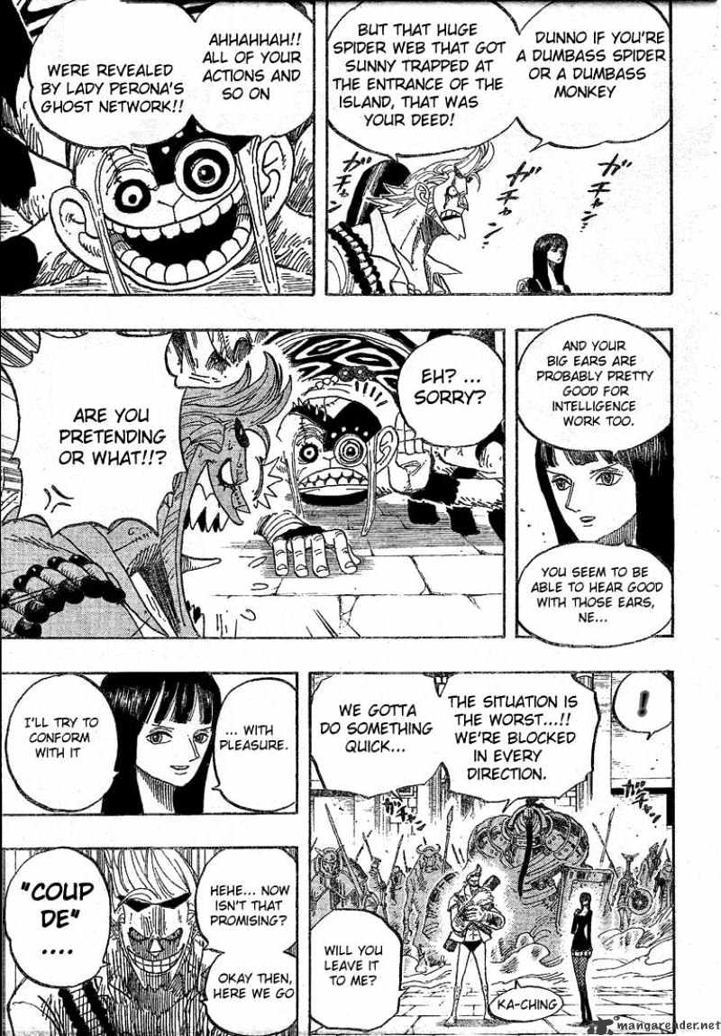 One Piece - Chapter 453 : Cloudy With A Small Chance Of Bone