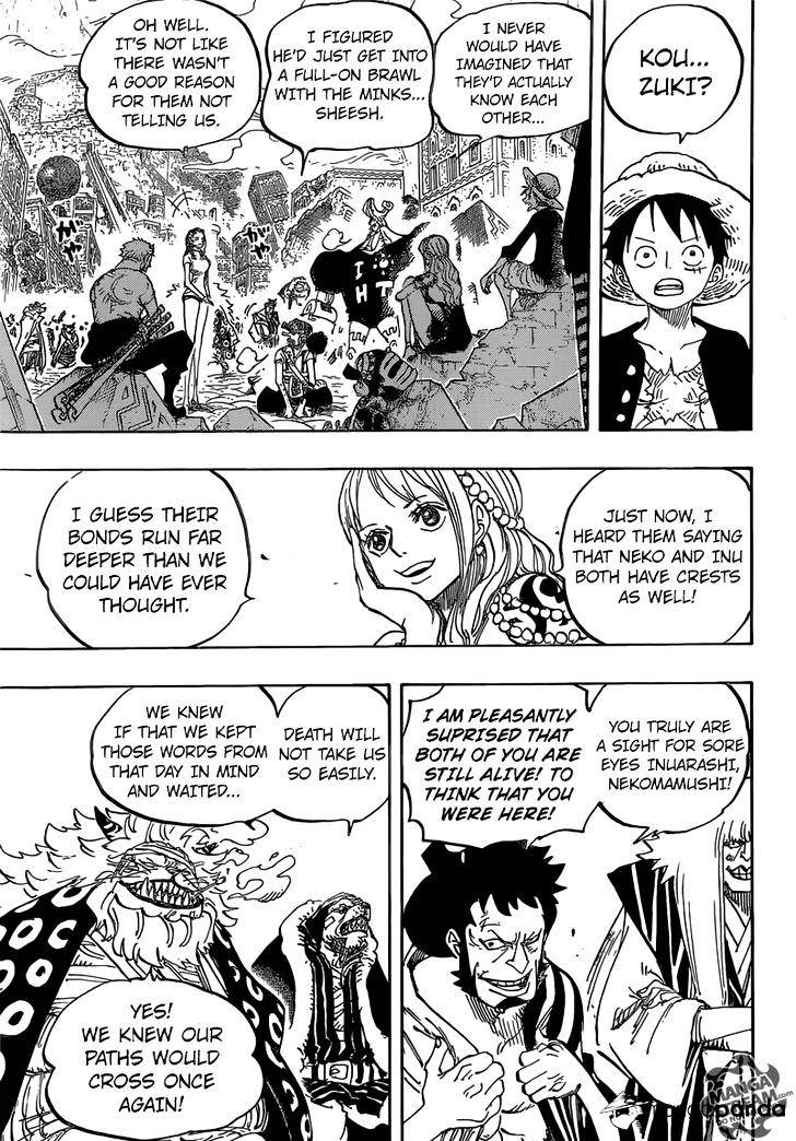 One Piece - Chapter 817 : Raizou Of The Mist