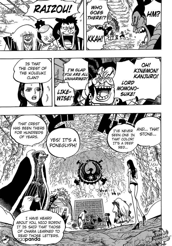 One Piece - Chapter 817 : Raizou Of The Mist