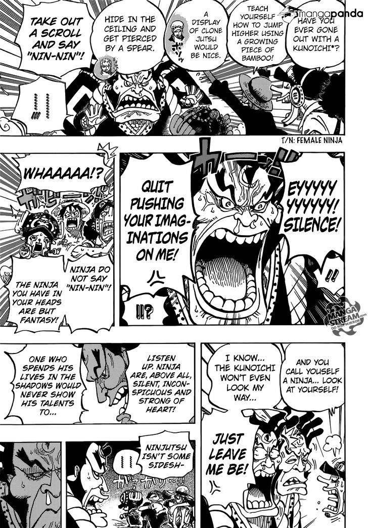 One Piece - Chapter 817 : Raizou Of The Mist