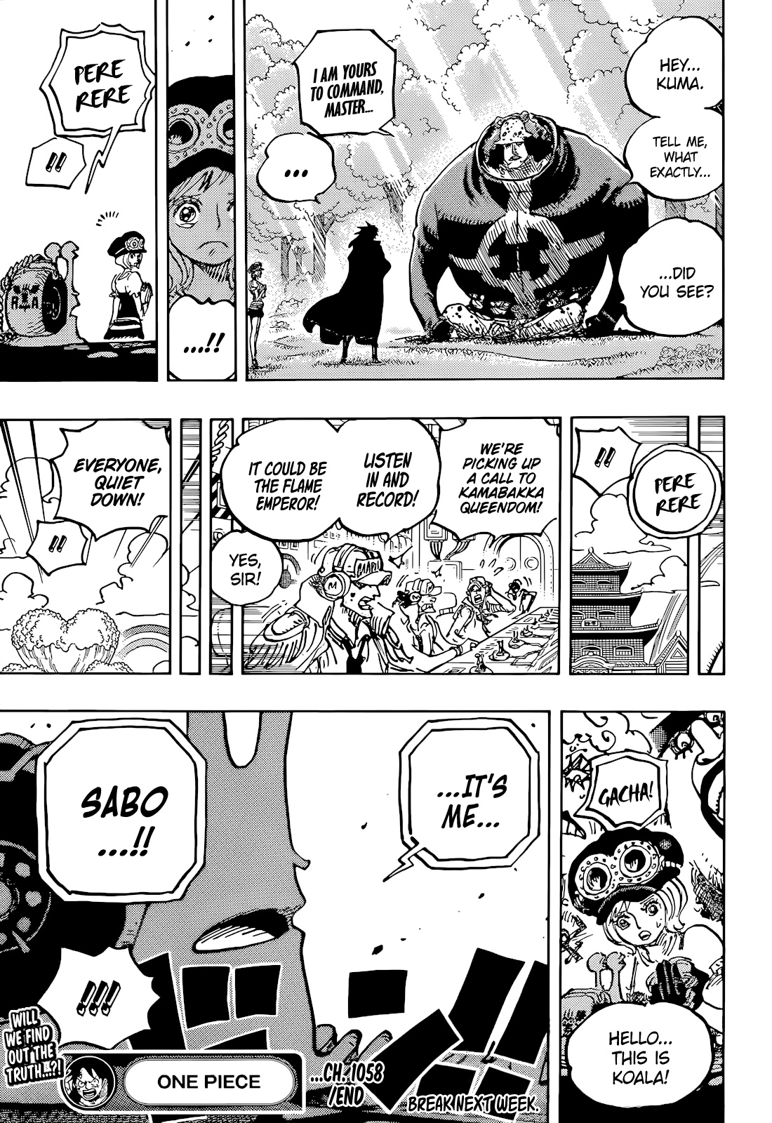 One Piece - Chapter 1058