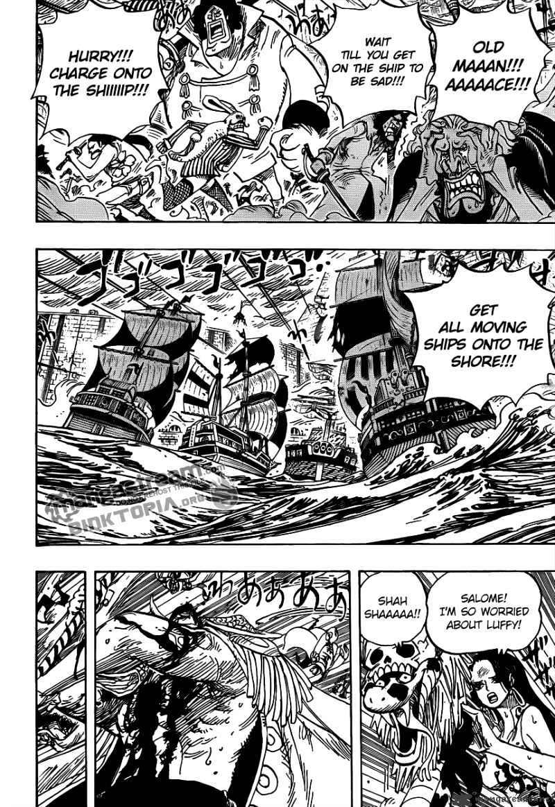 One Piece - Chapter 575 : Silent Anger