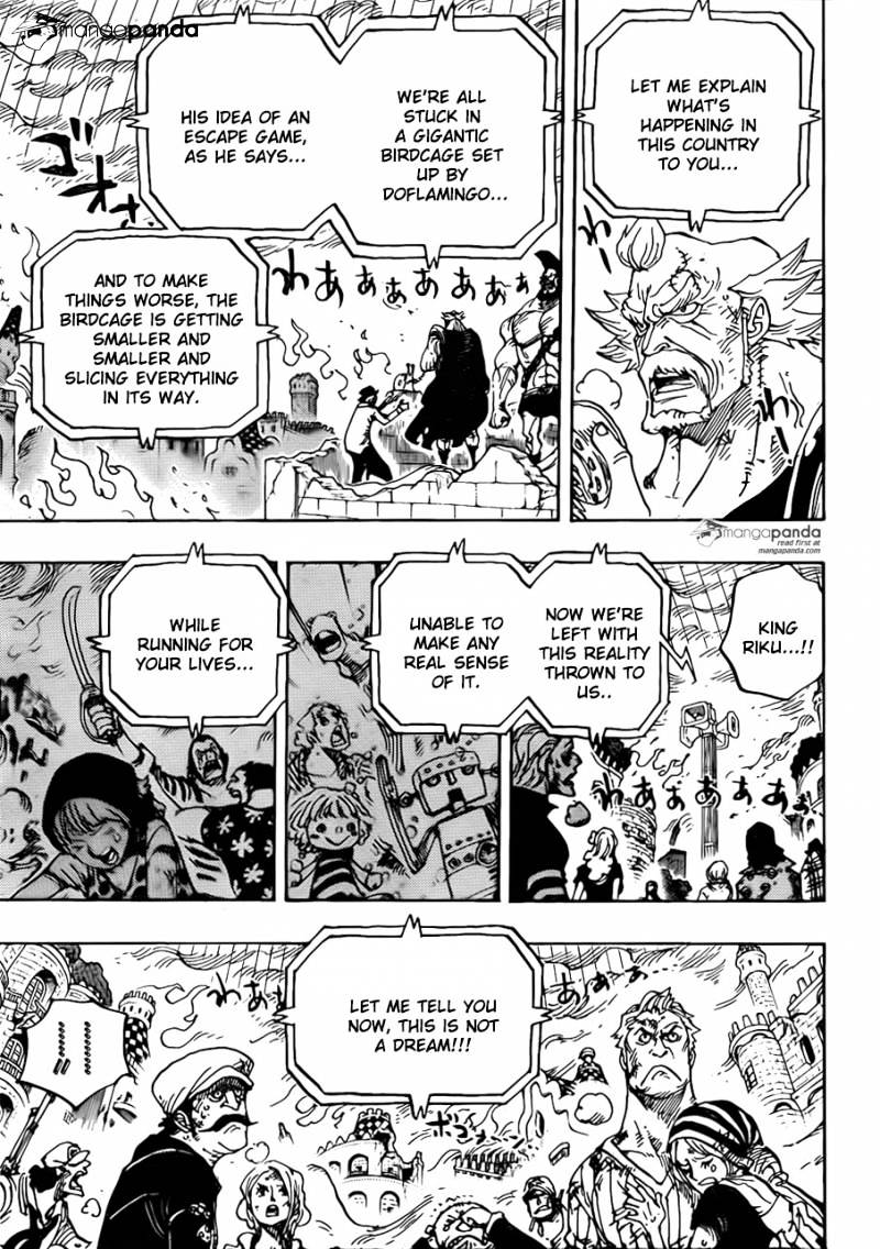 One Piece - Chapter 785 : Even If My Legs Were Broken...