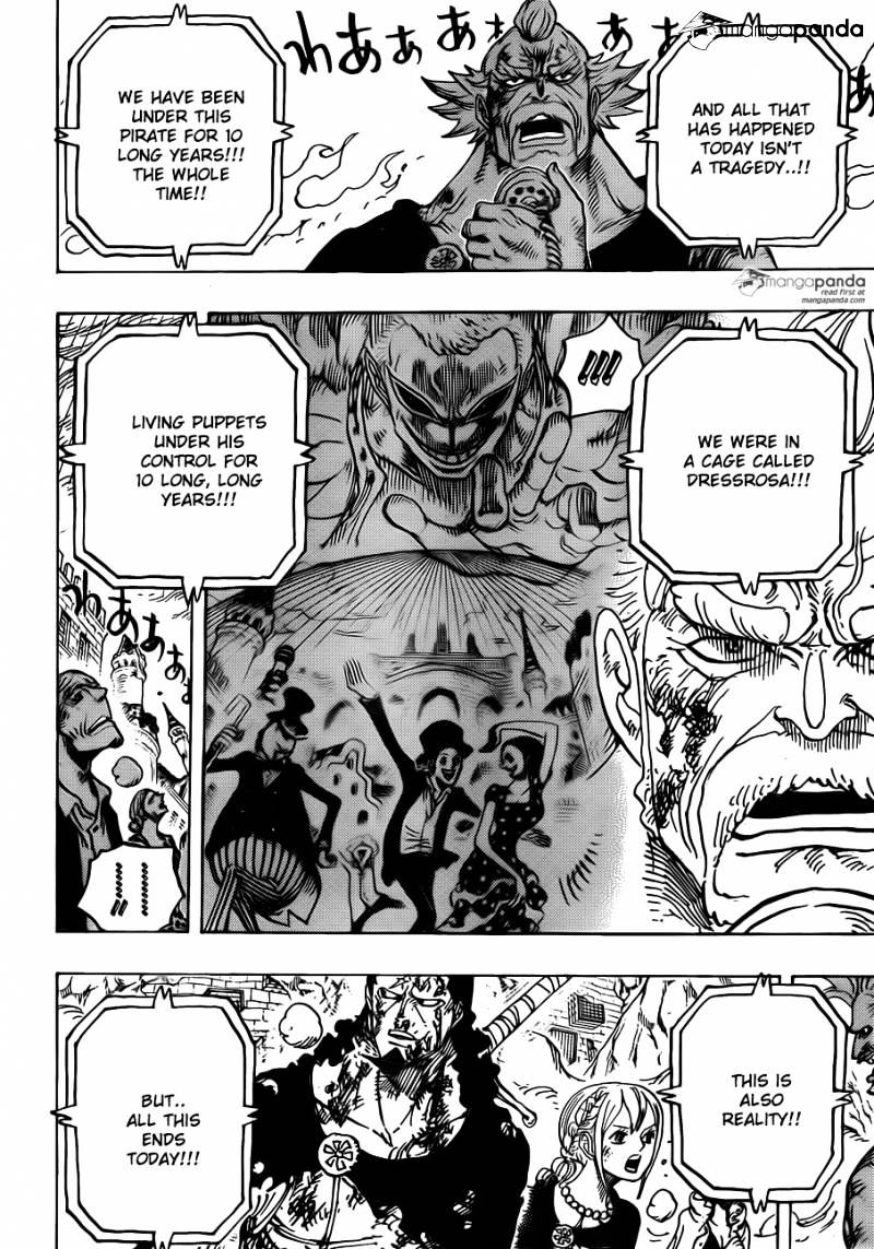 One Piece - Chapter 785 : Even If My Legs Were Broken...