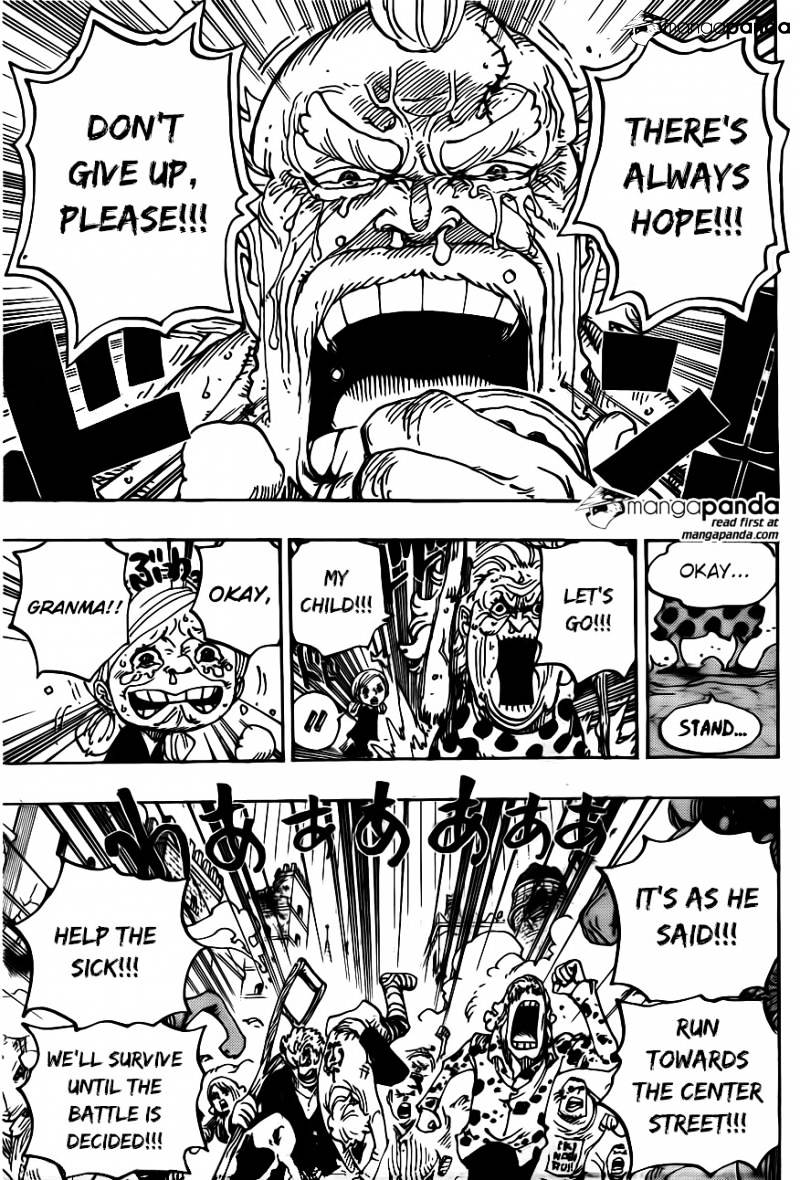 One Piece - Chapter 785 : Even If My Legs Were Broken...