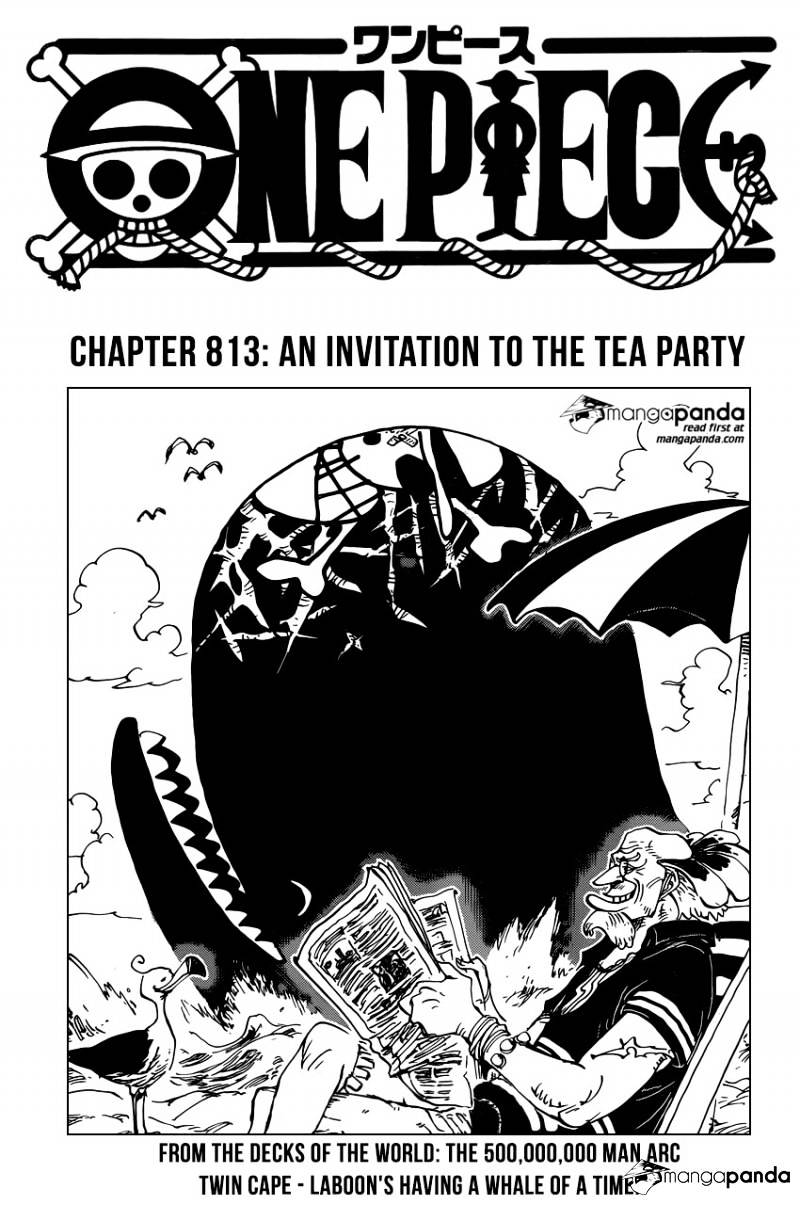 One Piece - Chapter 813 : An Invitation To The Tea Party