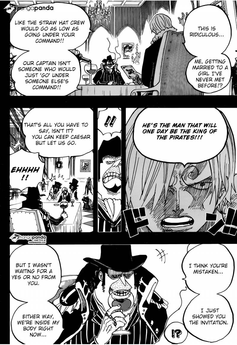 One Piece - Chapter 813 : An Invitation To The Tea Party