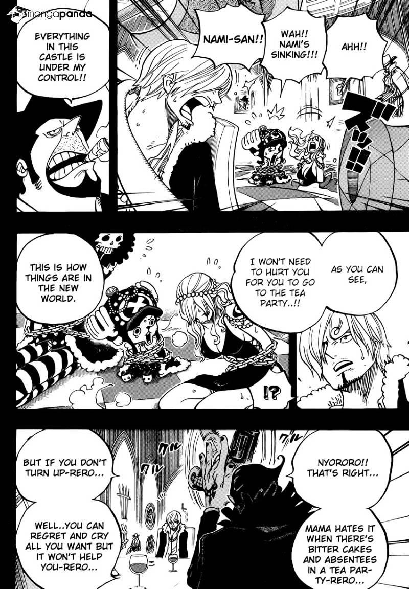 One Piece - Chapter 813 : An Invitation To The Tea Party