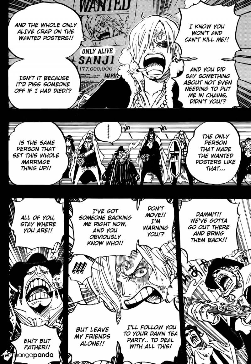 One Piece - Chapter 813 : An Invitation To The Tea Party