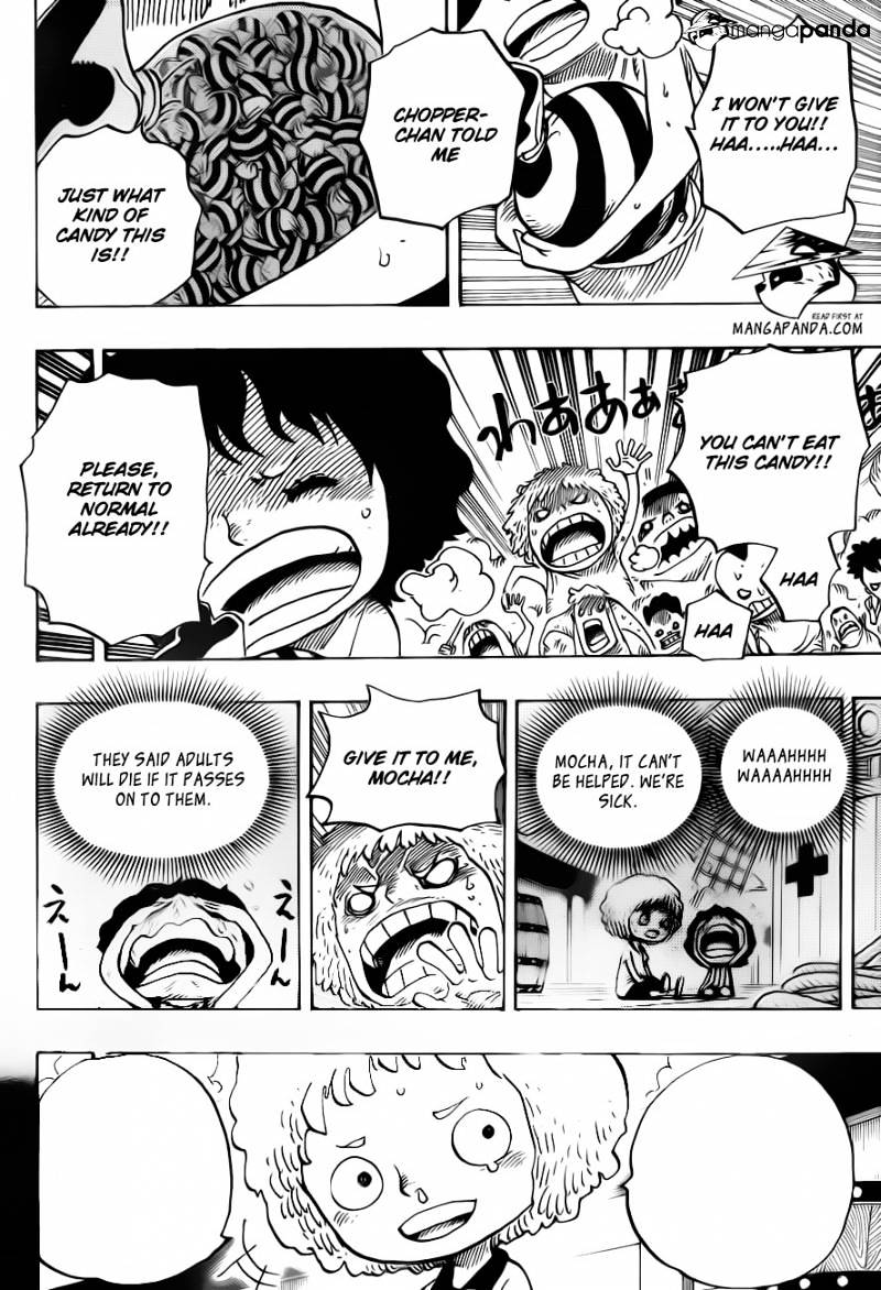 One Piece - Chapter 686 : Biscuit Room’s Snow Woman.