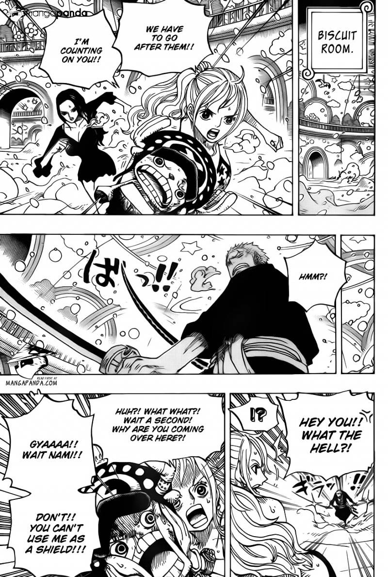 One Piece - Chapter 686 : Biscuit Room’s Snow Woman.