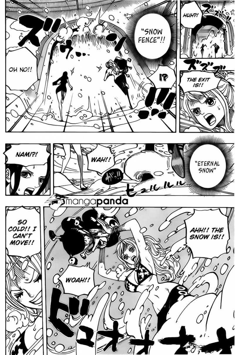 One Piece - Chapter 686 : Biscuit Room’s Snow Woman.