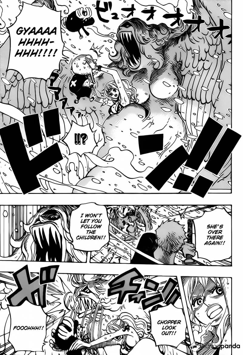 One Piece - Chapter 686 : Biscuit Room’s Snow Woman.