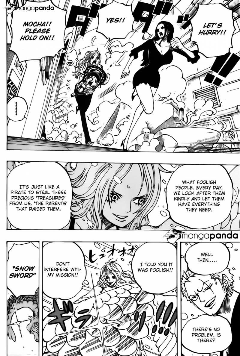 One Piece - Chapter 686 : Biscuit Room’s Snow Woman.